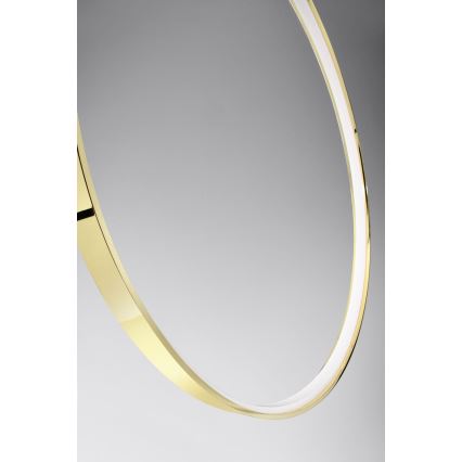 Thoro TH.248 - LED Żyrandol na lince RIO LED/50W/230V CRI 90 3000K śr. 78 cm złoty