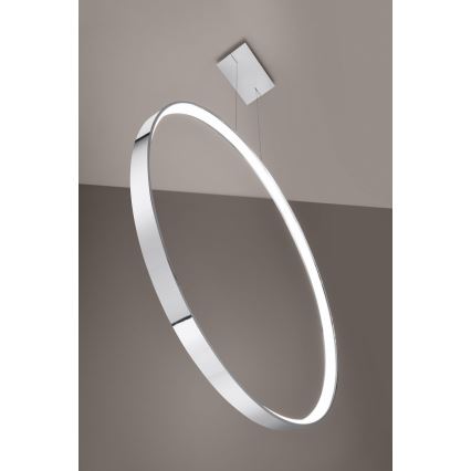 Thoro TH.249 - LED Żyrandol na lince RIO LED/50W/230V CRI 90 4000K śr. 78 cm chrom błyszczący