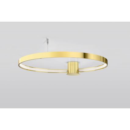 Thoro TH.252 - LED Plafon RIO LED/50W/230V CRI 90 3000K śr. 78 cm złoty