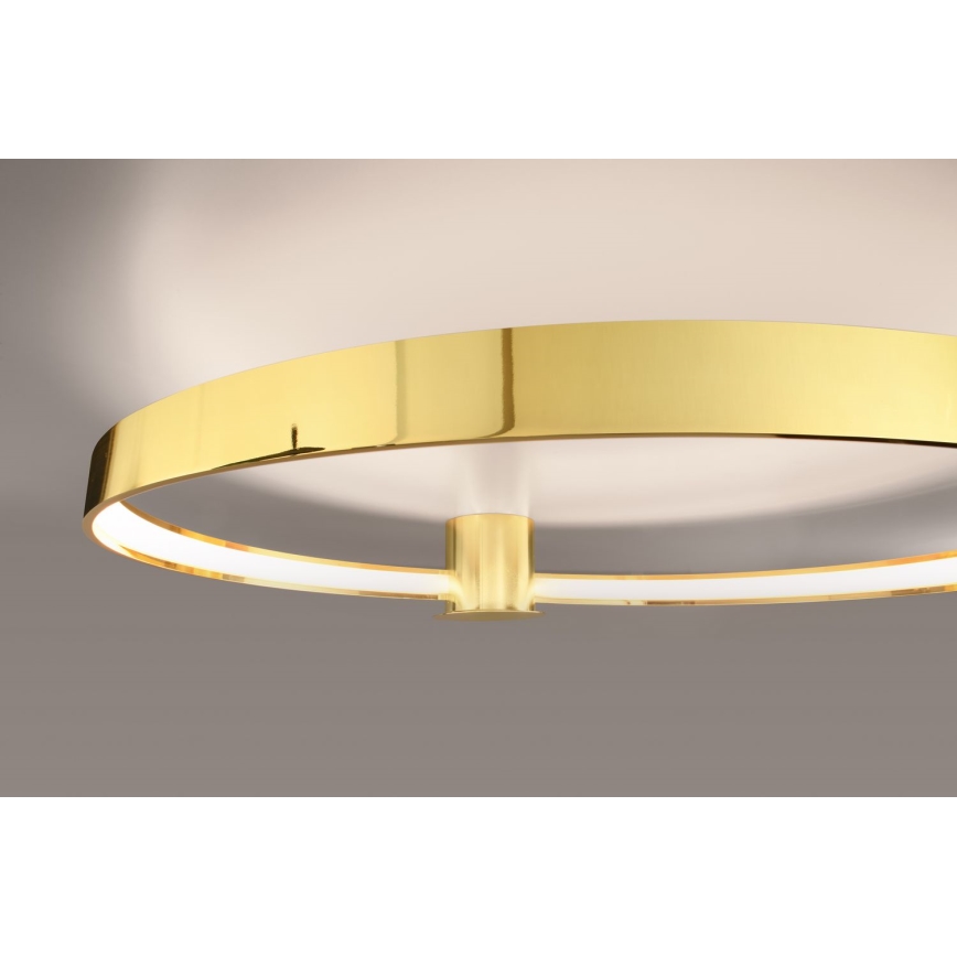 Thoro TH.252 - LED Plafon RIO LED/50W/230V CRI 90 3000K śr. 78 cm złoty