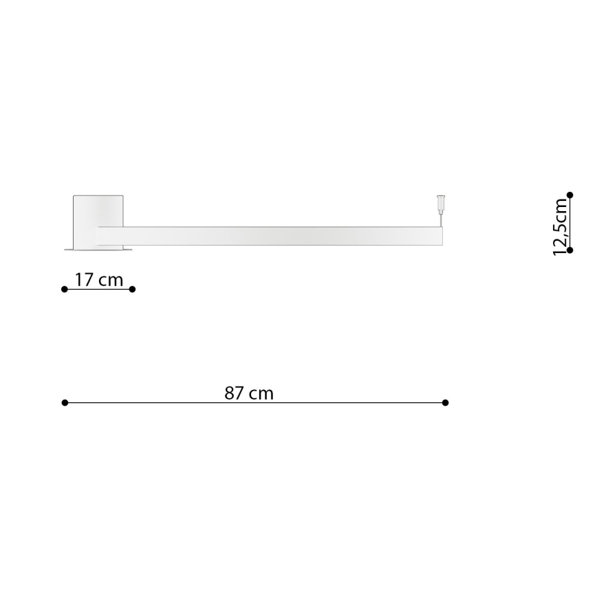 Thoro TH.252 - LED Plafon RIO LED/50W/230V CRI 90 3000K śr. 78 cm złoty