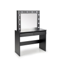 Toaletka AMORIO 94x43 cm czarna