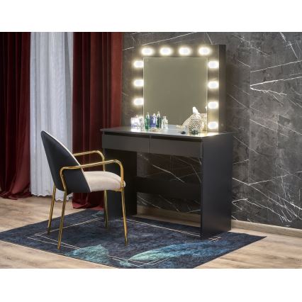 Toaletka AMORIO 94x43 cm czarna