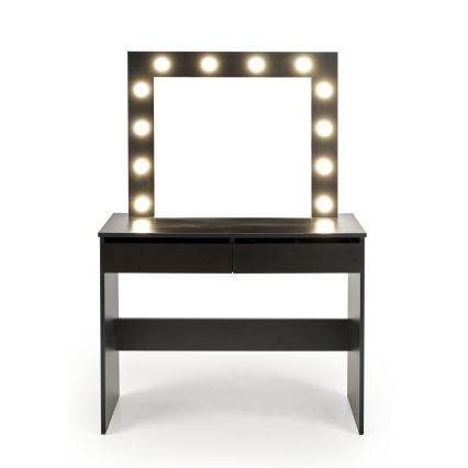 Toaletka AMORIO 94x43 cm czarna