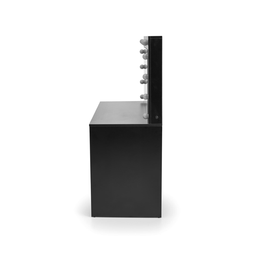 Toaletka AMORIO czarna