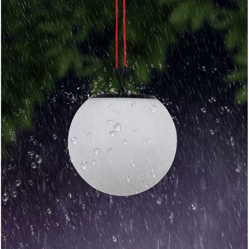 Top Light BALL RGB RC - LED RGB regulowane oświetlenie solarne BALL LED/1,2W/3,7V IP44 1800 mAh + pilot zdalnego sterowania