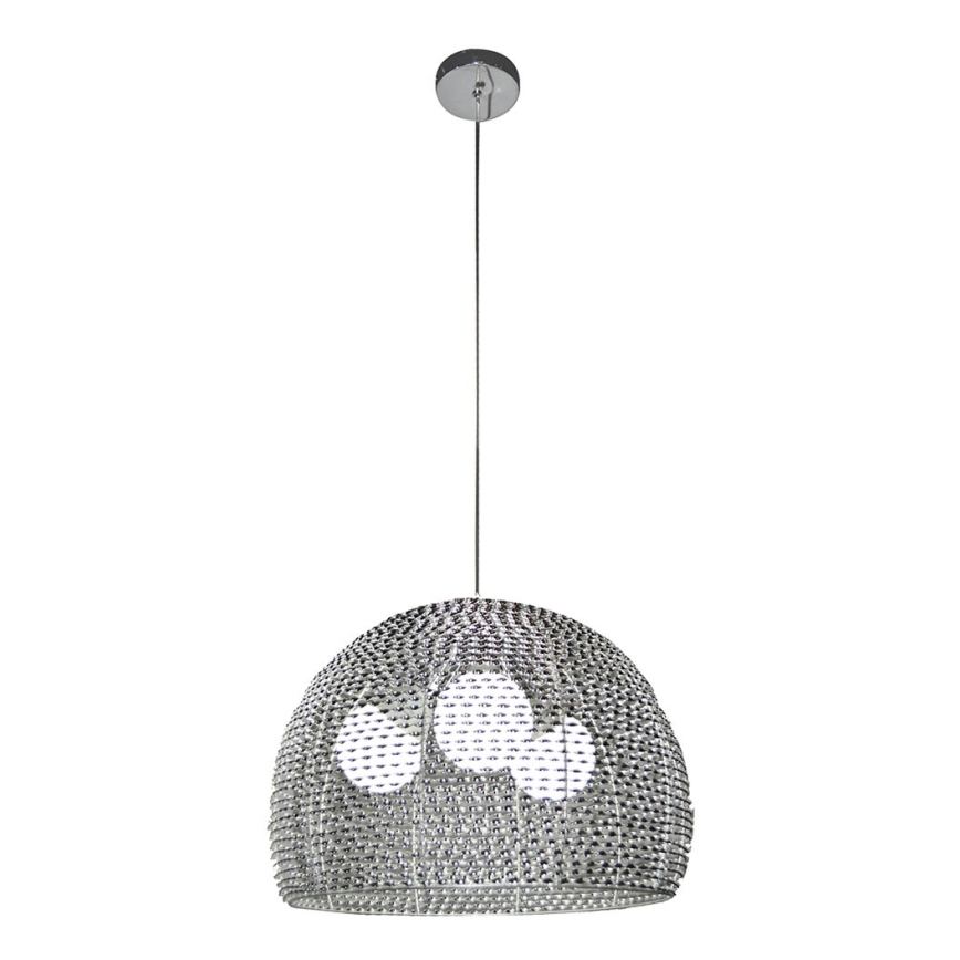 Top Light Davos 50 - Żyrandol DAVOS 3xE27/60W/230V chrom błyszczący