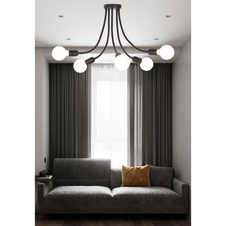 Top Light Galileo 5 C - Żyrandol 5xE27/40W/230V