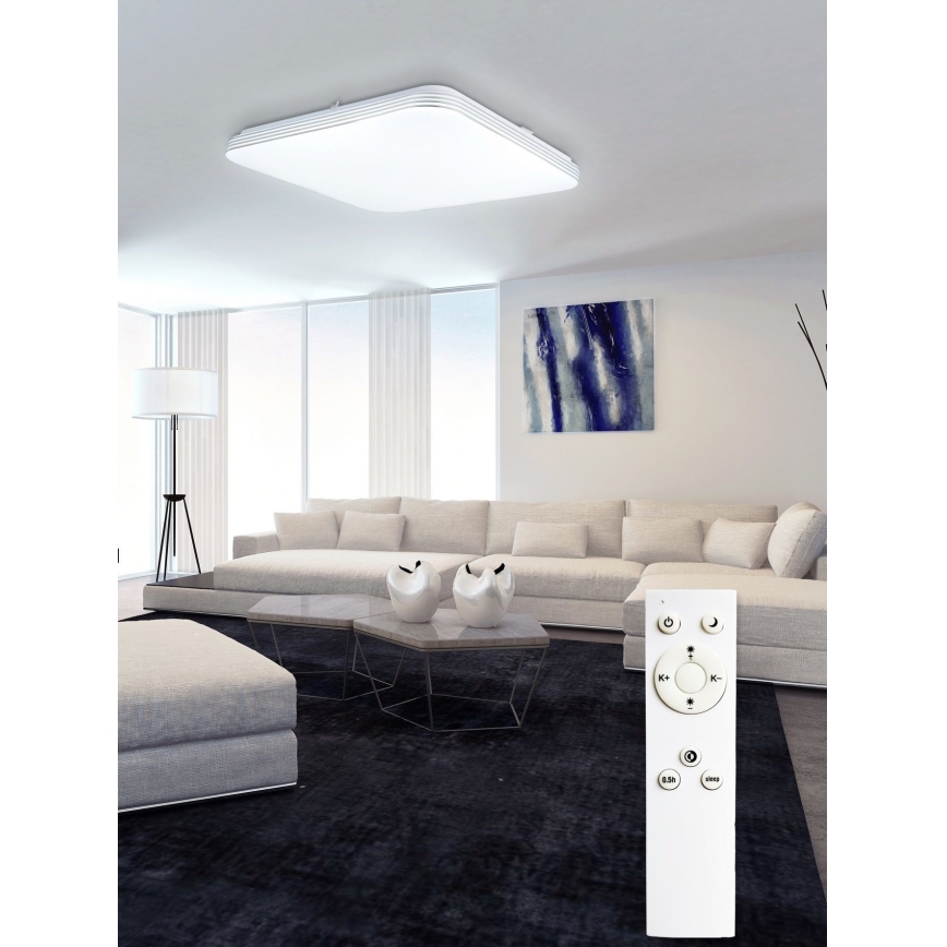 Top Light - LED Regulowane oświetlenie sufitowe OCEAN LED/36W/230V 3000-6500K + pilot do zdalnego sterowania