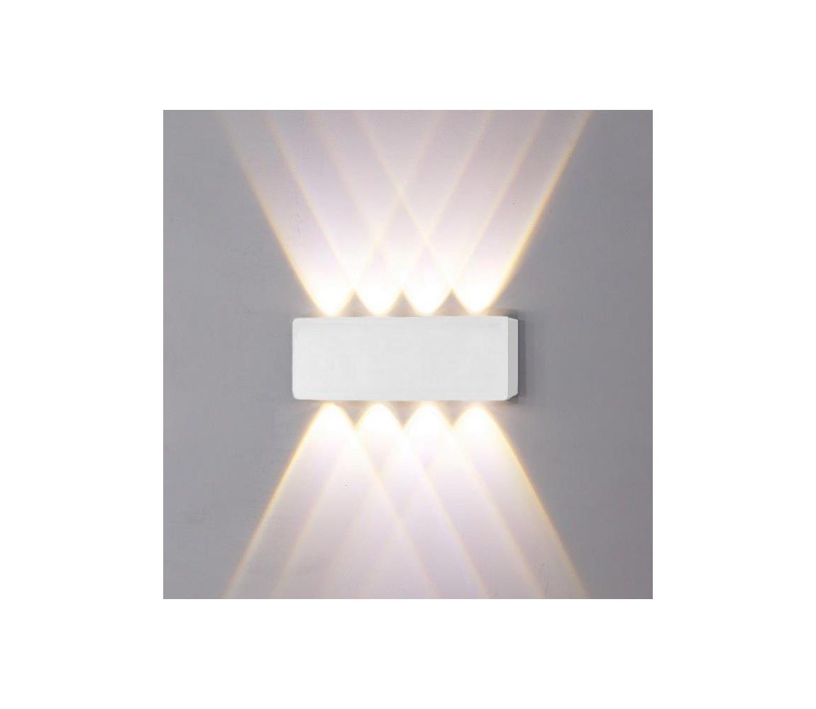 Top Light - LED Kinkiet zewnętrzny LED/8W/230V IP44 4000K biały