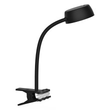 Top Light - LED Lampa stołowa z klipsem OLIVIA KL C LED/4,5W/230V czarna
