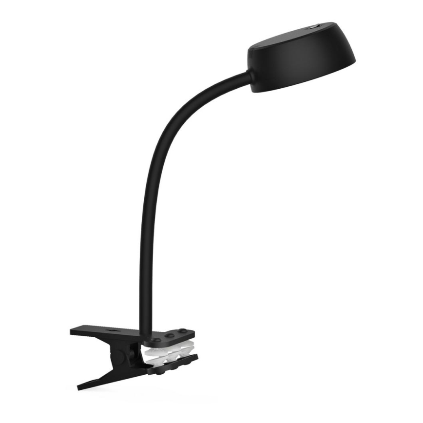 Top Light - LED Lampa stołowa z klipsem OLIVIA KL C LED/4,5W/230V czarna