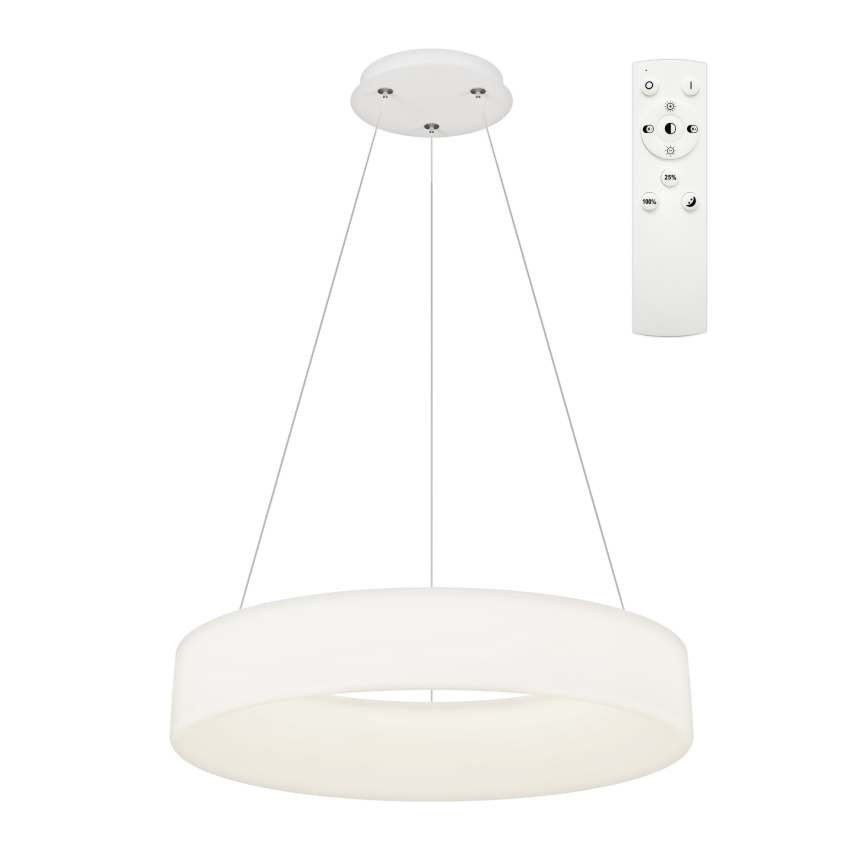 Top Light - LED Lampa Wisząca Z Dimmowaniem HALO LED/60W/230V 3000-6500K średnica 60 cm + pilot