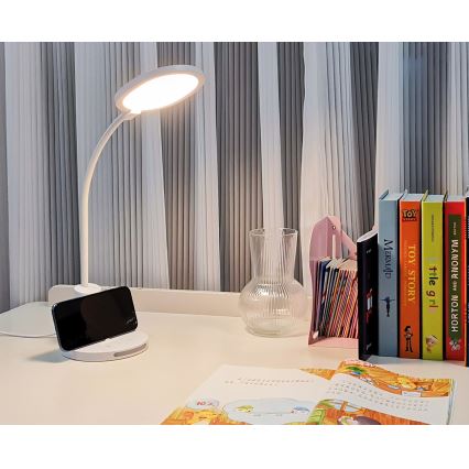 Top Light - LED Lampka biurkowa dotykowa ściemniana VIOLA LED/12W/230V 2700-6500K biała