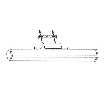 Top Light - LED Łazienkowe oświetlenie lustra MADEIRA LED/15W/230V 60 cm IP44