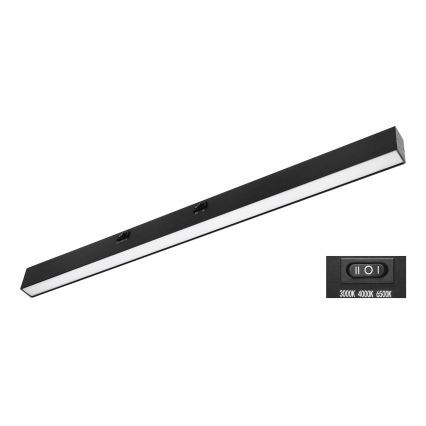 Top Light - LED Oprawa podszafkowa AXIS LED/15W/230V 3000/4000/6500K 60 cm czarna