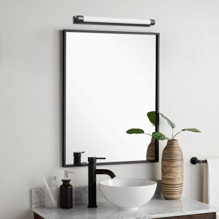 Top Light - Oświetlenie lustra łazienkowego TURIA LED/12W/230V 3000/4000/6500K IP44 60 cm czarne