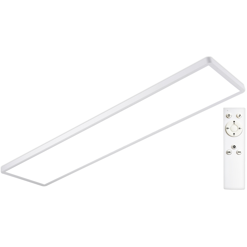 Top Light - LED Panel natynkowy ściemnialny REVIT LED/70W/230V 3000-6500K 120x30 cm biały + pilot zdalnego sterowania