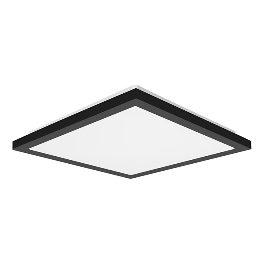 Top Light - LED Plafon łazienkowy ONYX LED/10W/230V IP44 3000/4000/6500K 28x28 cm czarny