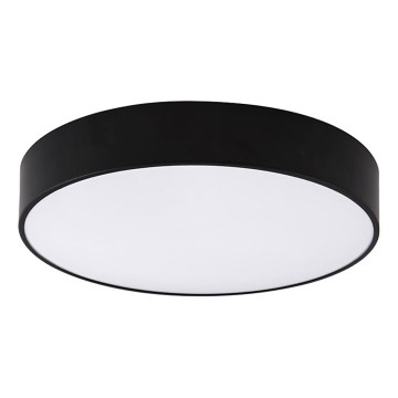 Top Light - LED Plafon łazienkowy PETAL LED/24W/230V IP44 3000/4000/6500K śr. 35 cm czarny