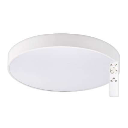 Top Light - LED Ściemnialny plafon łazienkowy PETAL LED/48W/230V IP44 3000-6500K śr. 48 cm biały + pilot zdalnego sterowania