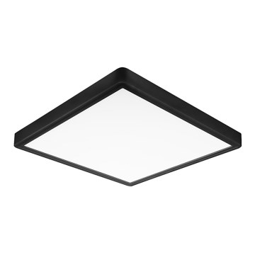 Top Light - LED Plafon REVIT LED/24W/230V 3000/4000/6500K 30x30 cm czarny