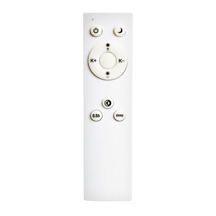Top Light - LED Plafon ściemnialny REVIT LED/50W/230V 3000-6500K 50x50 cm biały + pilot zdalnego sterowania