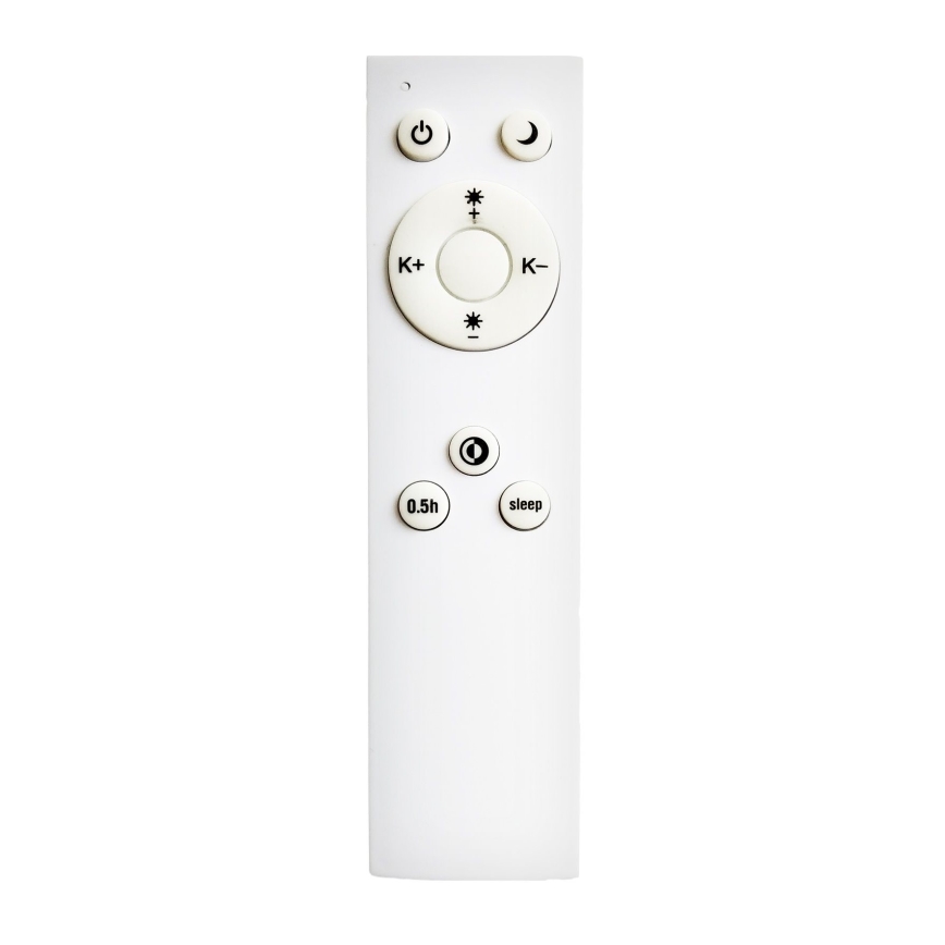 Top Light - LED Plafon ściemnialny REVIT LED/50W/230V 3000-6500K 50x50 cm biały + pilot zdalnego sterowania