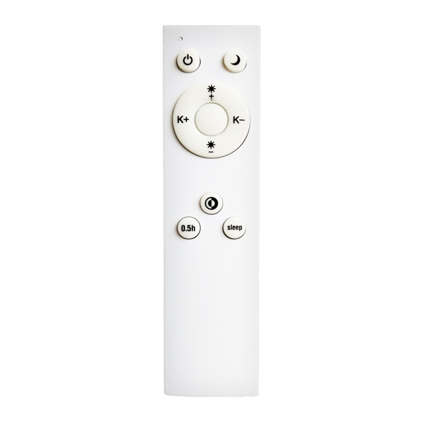 Top Light - LED Plafon ściemnialny REVIT LED/50W/230V 3000-6500K 50x50 cm czarny + pilot zdalnego sterowania