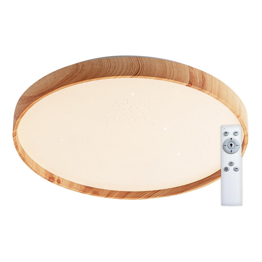 Top Light - LED Plafon ściemnialny LED/36W/230V 3000-6500K + pilot biały/beżowy