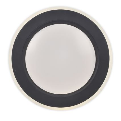 Top Light - LED Plafon ściemnialny LED/51W/230V śr. 39 cm czarny + pilot zdalnego sterowania