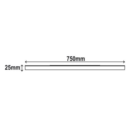 Top Light - LED Plafon ściemnialny REVIT LED/70W/230V 3000-6500K śr. 75 cm biały + pilot zdalnego sterowania