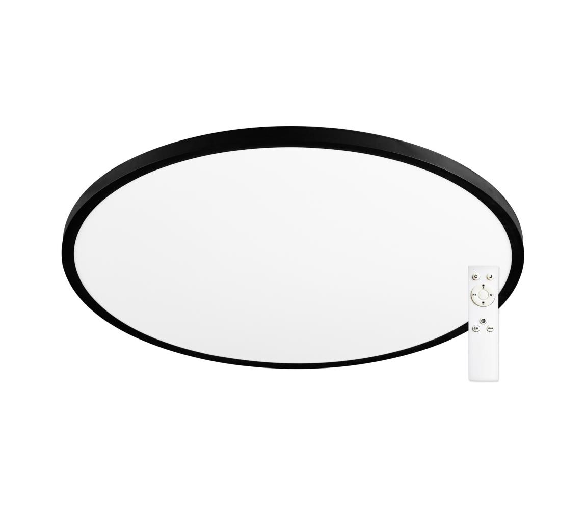 Top Light - LED Plafon ściemnialny REVIT LED/70W/230V śr. 75 cm czarny