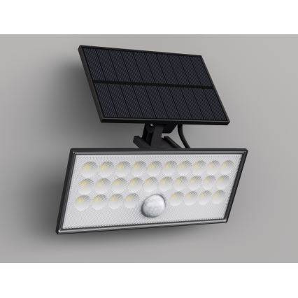 Top Light - LED Reflektor ścienny solarny z czujnikiem HELEON VARIO LED/8W/3,7V IP65 4000K + zdalne sterowanie