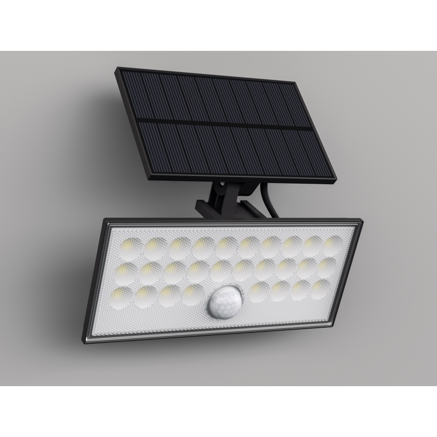 Top Light - LED Reflektor ścienny solarny z czujnikiem HELEON VARIO LED/8W/3,7V IP65 4000K + zdalne sterowanie