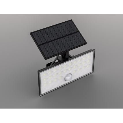 Top Light - LED Reflektor ścienny solarny z czujnikiem HELEON VARIO LED/8W/3,7V IP65 4000K + zdalne sterowanie