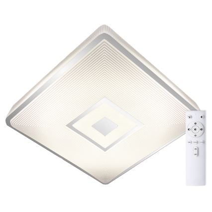 Top Light - LED RGB Plafon ściemnialny RAINBOW LED/24W/230V kwadratowy + pilot zdalnego sterowania
