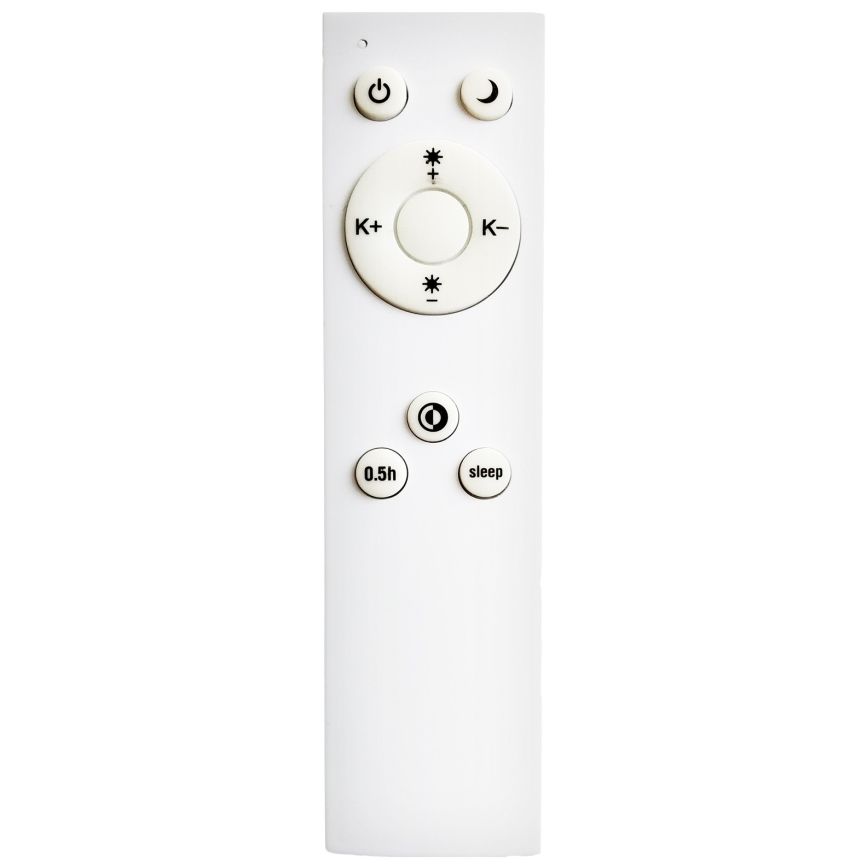 Top Light - LED Plafon ściemnialny SALERNO LED/60W/230V 3000-6500K śr. 60 cm biały + zdalne sterowanie