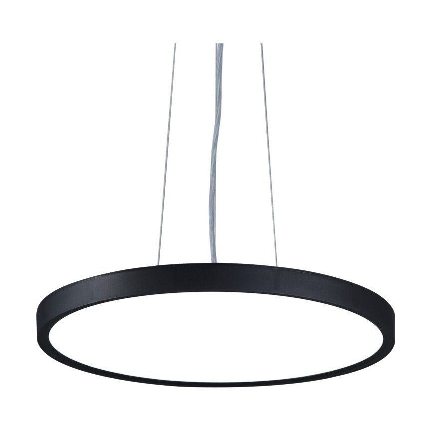 Top Light - LED Żyrandol ściemnialny na lince REVIT LED/36W/230V 3000-6500K śr. 40 cm czarny + zdalne sterowanie