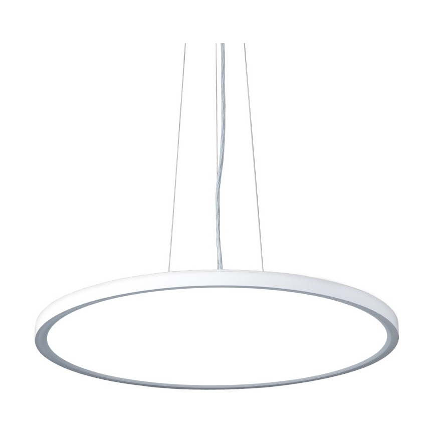 Top Light - LED Żyrandol ściemnialny na lince REVIT LED/50W/230V 3000-6500K śr. 60 cm biały + zdalne sterowanie