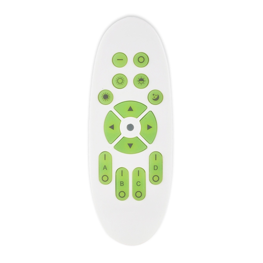 Top Light - LED Ściemnialny plafon łazienkowy TWISTER LED/51W/230V IP44 + pilot zdalnego sterowania