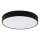 Top Light - LED Ściemnialny plafon łazienkowy PETAL LED/48W/230V IP44 3000-6500K śr. 48 cm czarny + zdalne sterowanie