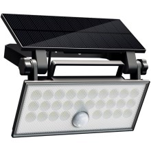Top Light - LED Zewnętrzny naświetlacz solarny z czujnikiem HELEON PRO LED/8W/3,7V IP65 4000K