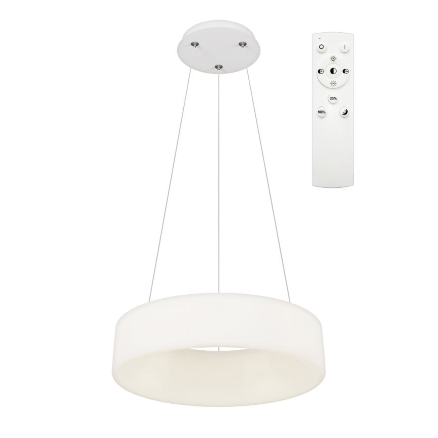 Top Light - LED Zmieniający intensywność lampa wisząca HALO LED/40W/230V 3000-6500K średnica 44 cm + zdalne sterowanie