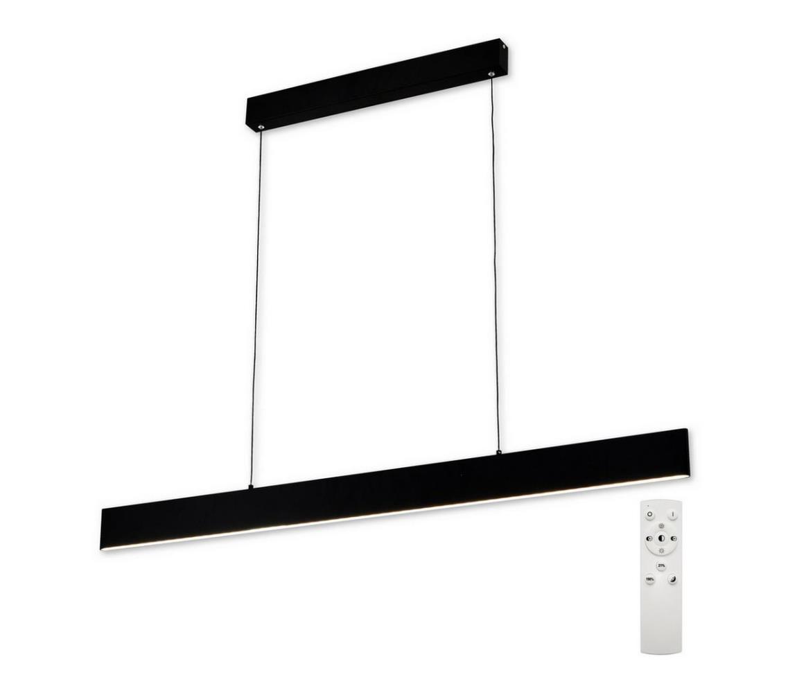 Top Light - LED Żyrandol ściemnialny na lince LED/30W/230V czarny + pilot