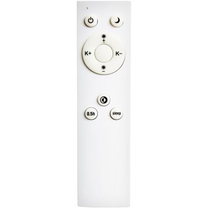 Top Light - LED Żyrandol ściemnialny na lince REVIT LED/36W/230V 3000-6500K śr. 40 cm biały + pilot zdalnego sterowania