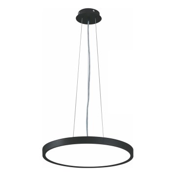 Top Light - LED Żyrandol ściemnialny na lince REVIT LED/36W/230V 3000-6500K śr. 40 cm czarny + zdalne sterowanie