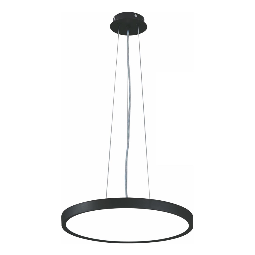 Top Light - LED Żyrandol ściemnialny na lince REVIT LED/36W/230V 3000-6500K śr. 40 cm czarny + zdalne sterowanie