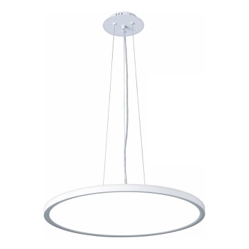 Top Light - LED Żyrandol ściemnialny na lince REVIT LED/50W/230V 3000-6500K śr. 60 cm biały + zdalne sterowanie