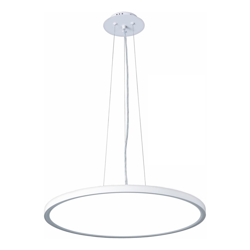 Top Light - LED Żyrandol ściemnialny na lince REVIT LED/50W/230V 3000-6500K śr. 60 cm biały + zdalne sterowanie